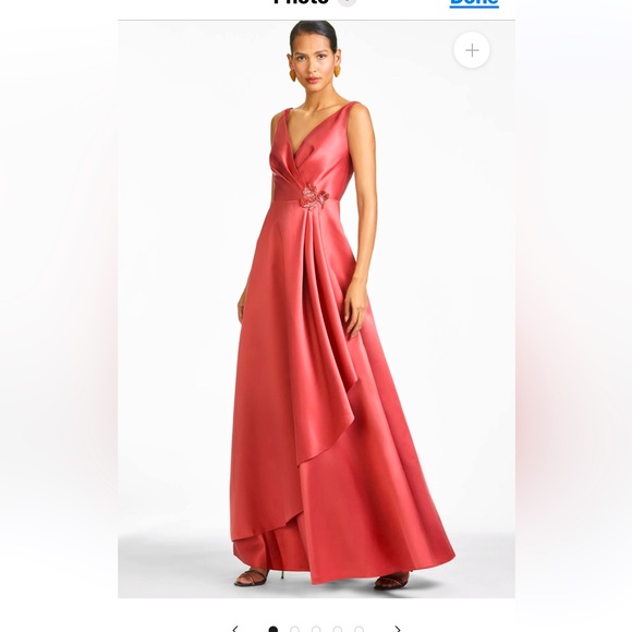 Sachin and Babi Lipstick Gown - Picture 1 of 7